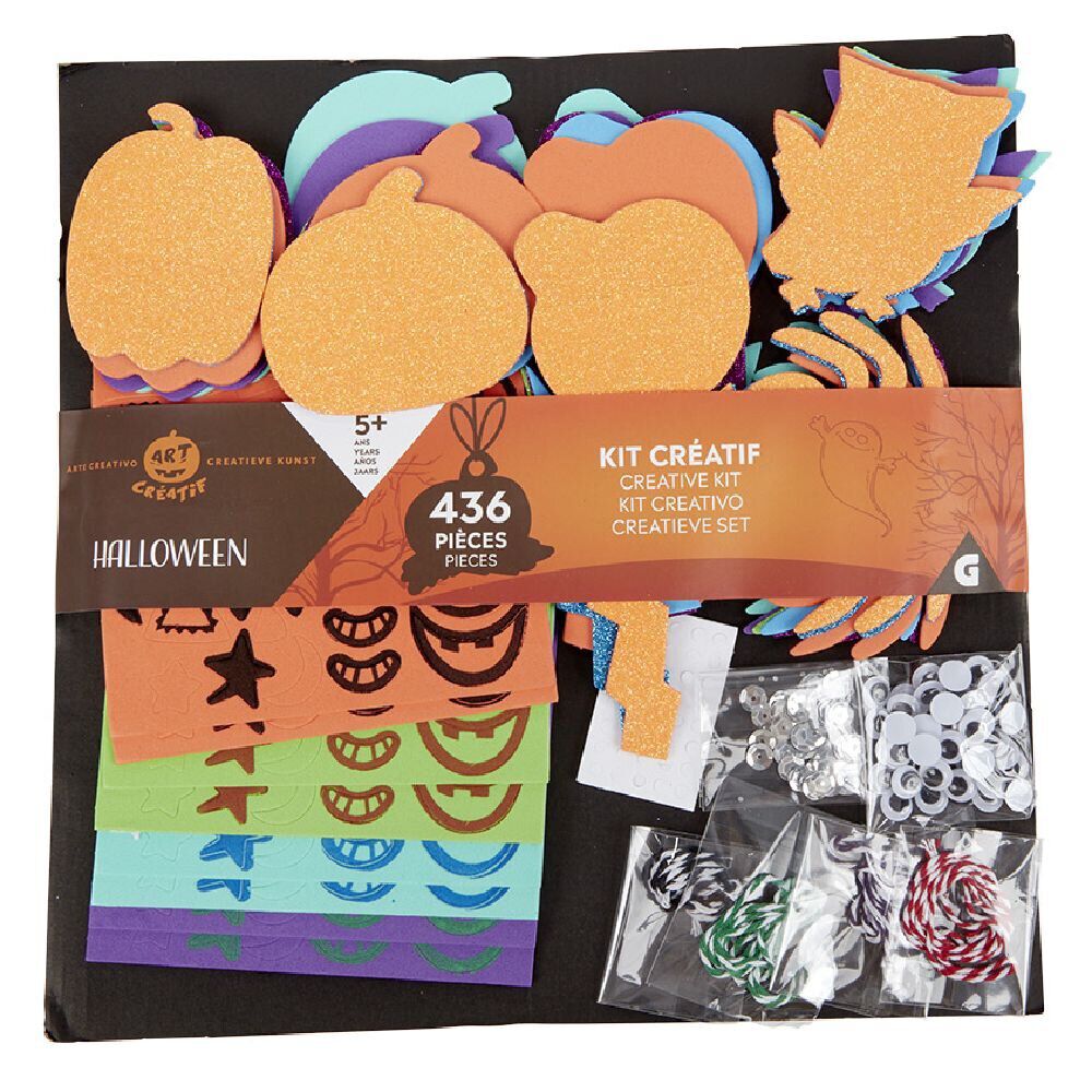 Kit art créatif papier spécial Halloween