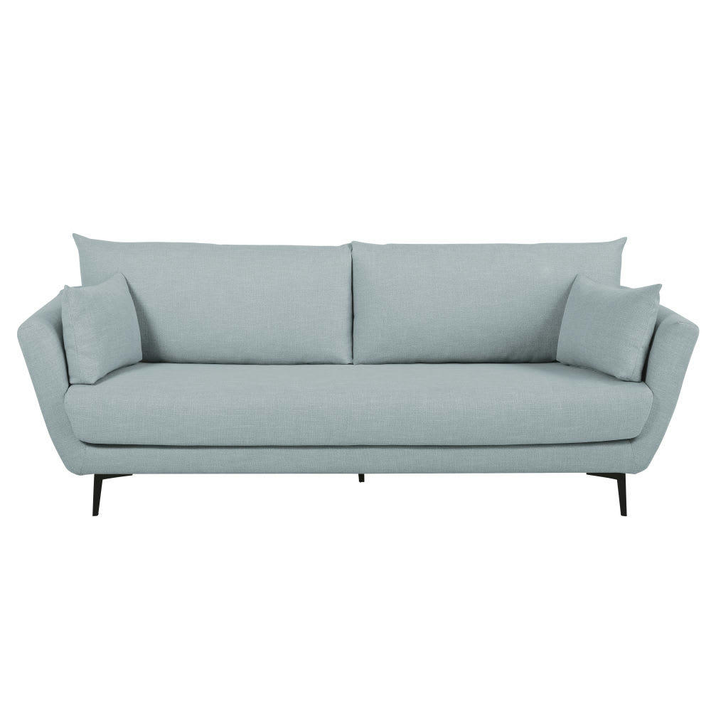 Prague - Canapé 2/3 places bleu glacier