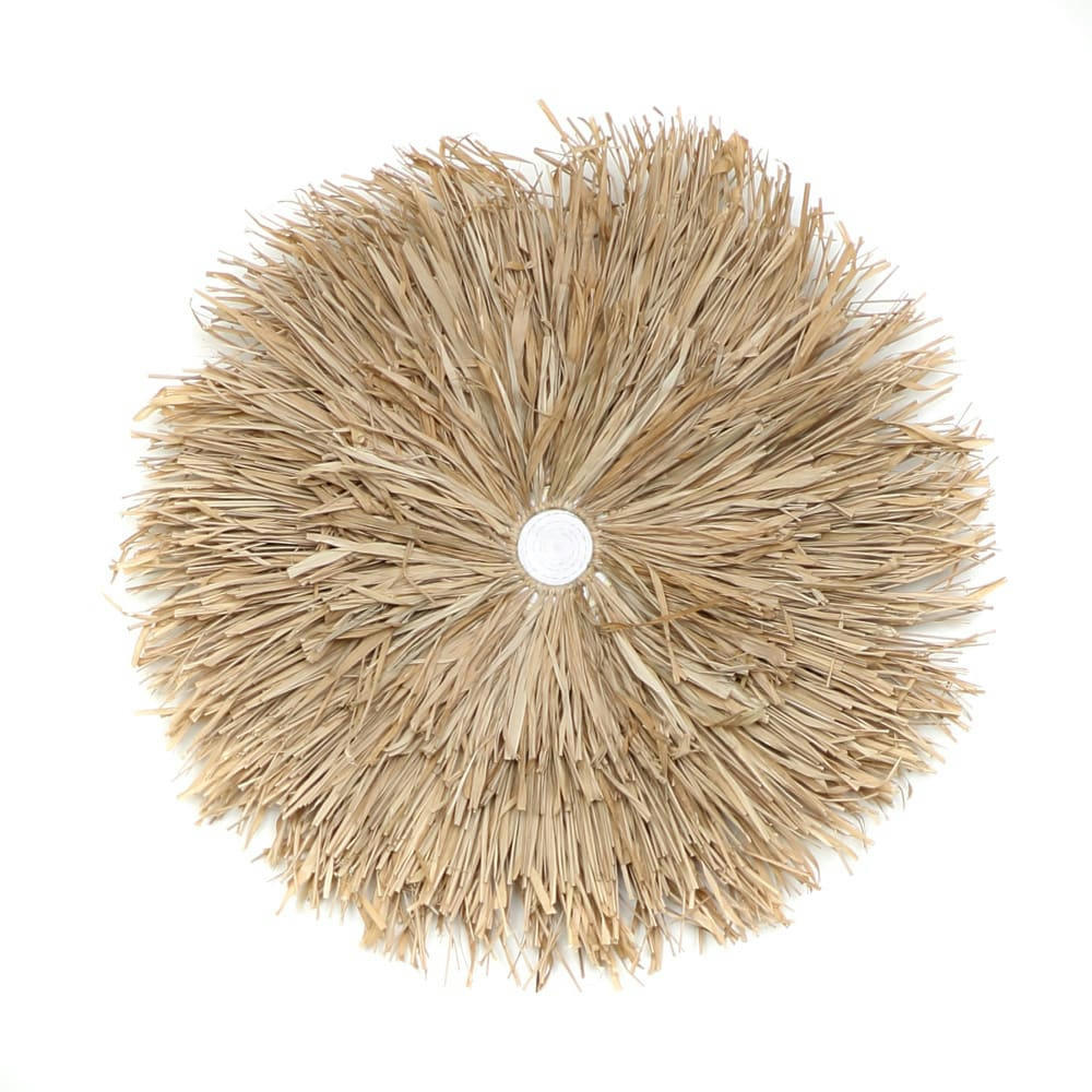 JUJU - Décoration murale en raphia naturel