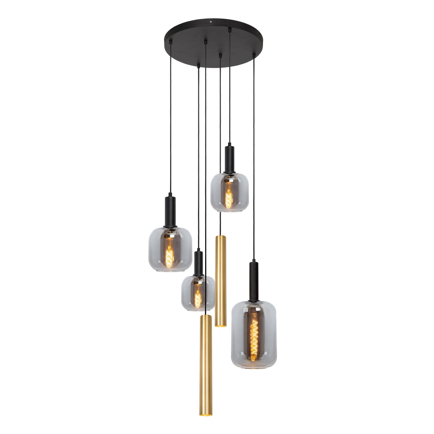 Lucide JOANET Hanglamp - Messing