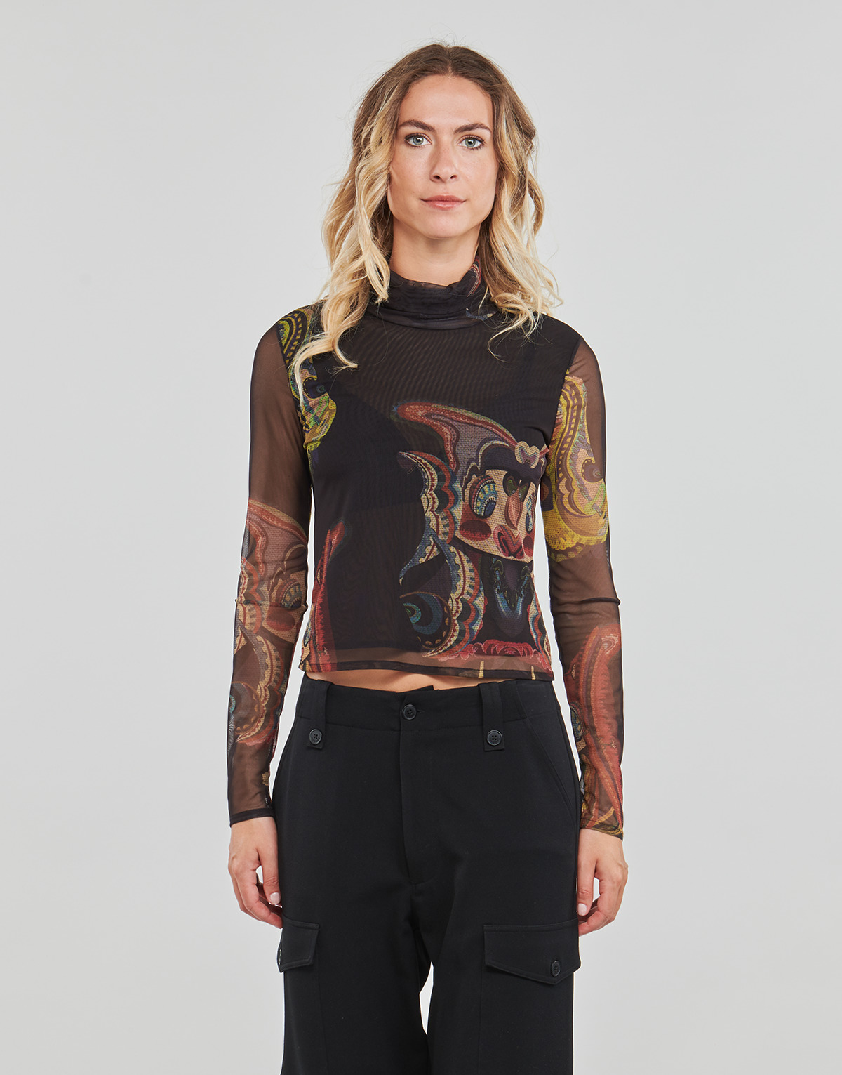 Desigual - FRIENDS - Black / Multicolour