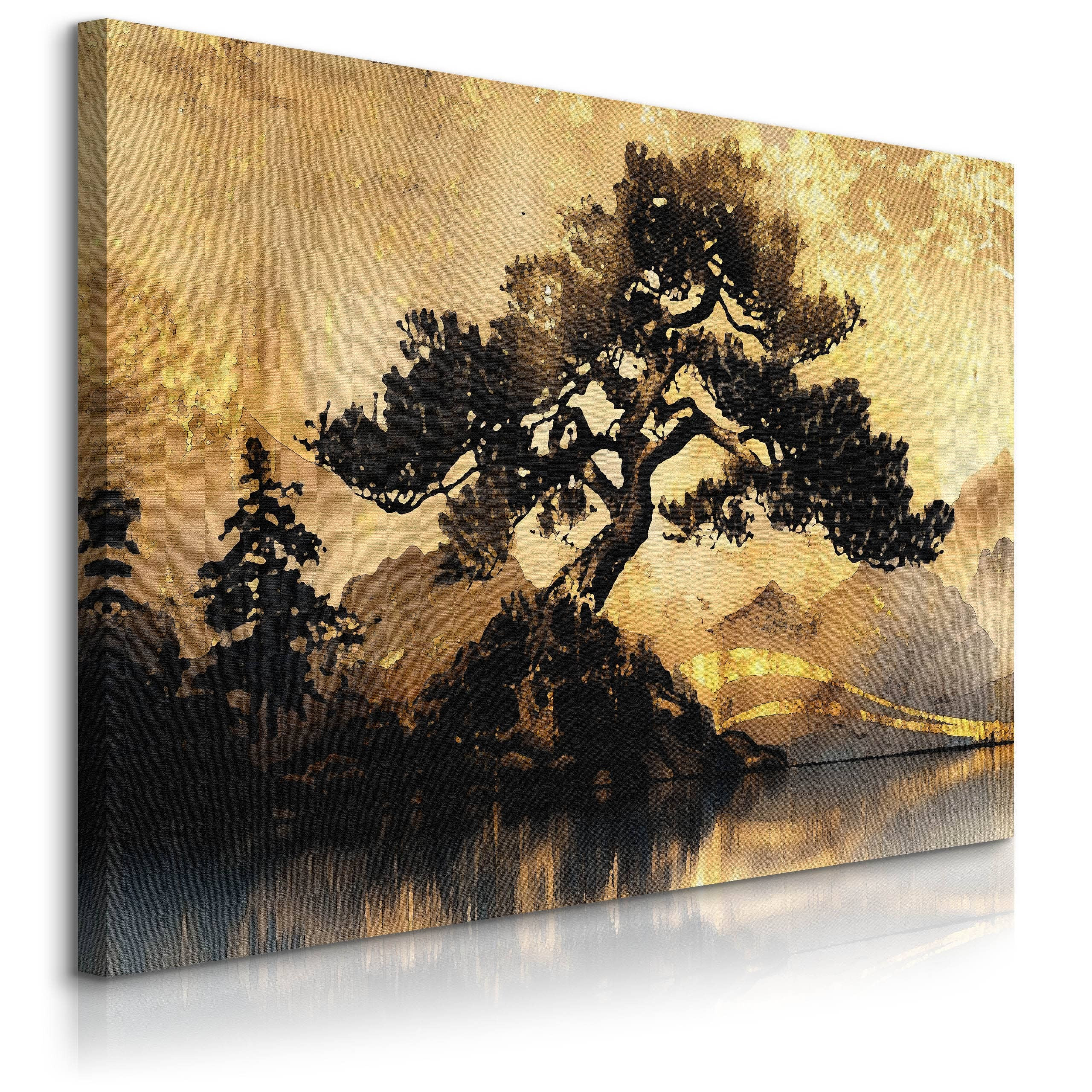 Obraz Abstrakcyjne Drzewo Vintage 30x20cm