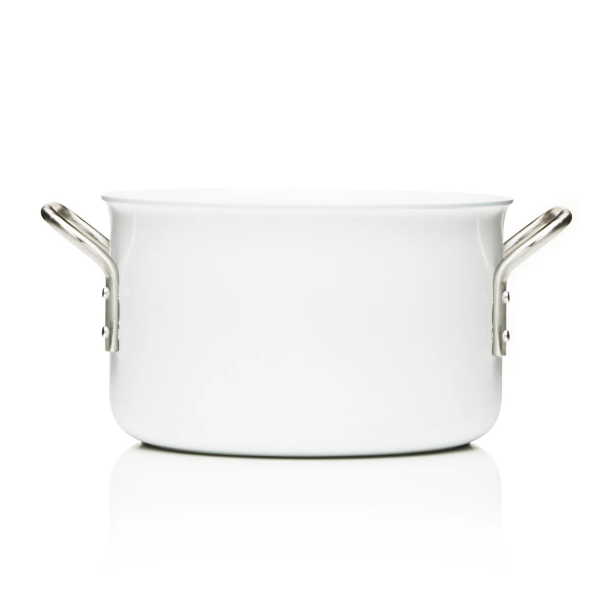 Eva Trio - White Line Topfset Stielkasserolle 1.8 l / Kochtopf 2.5 l / Kochtopf 3.8 l