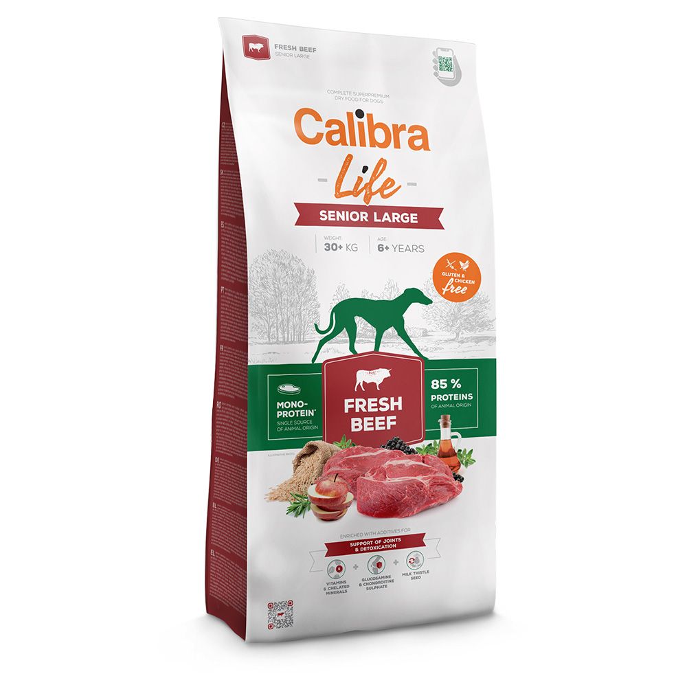 Calibra Life Senior Large Breed Fresh Beef