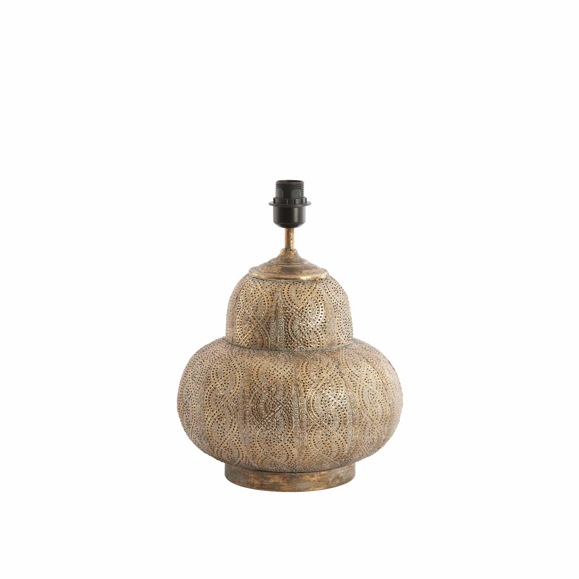 Light & Living lampvoet Ryota - bruin - Ø31cm