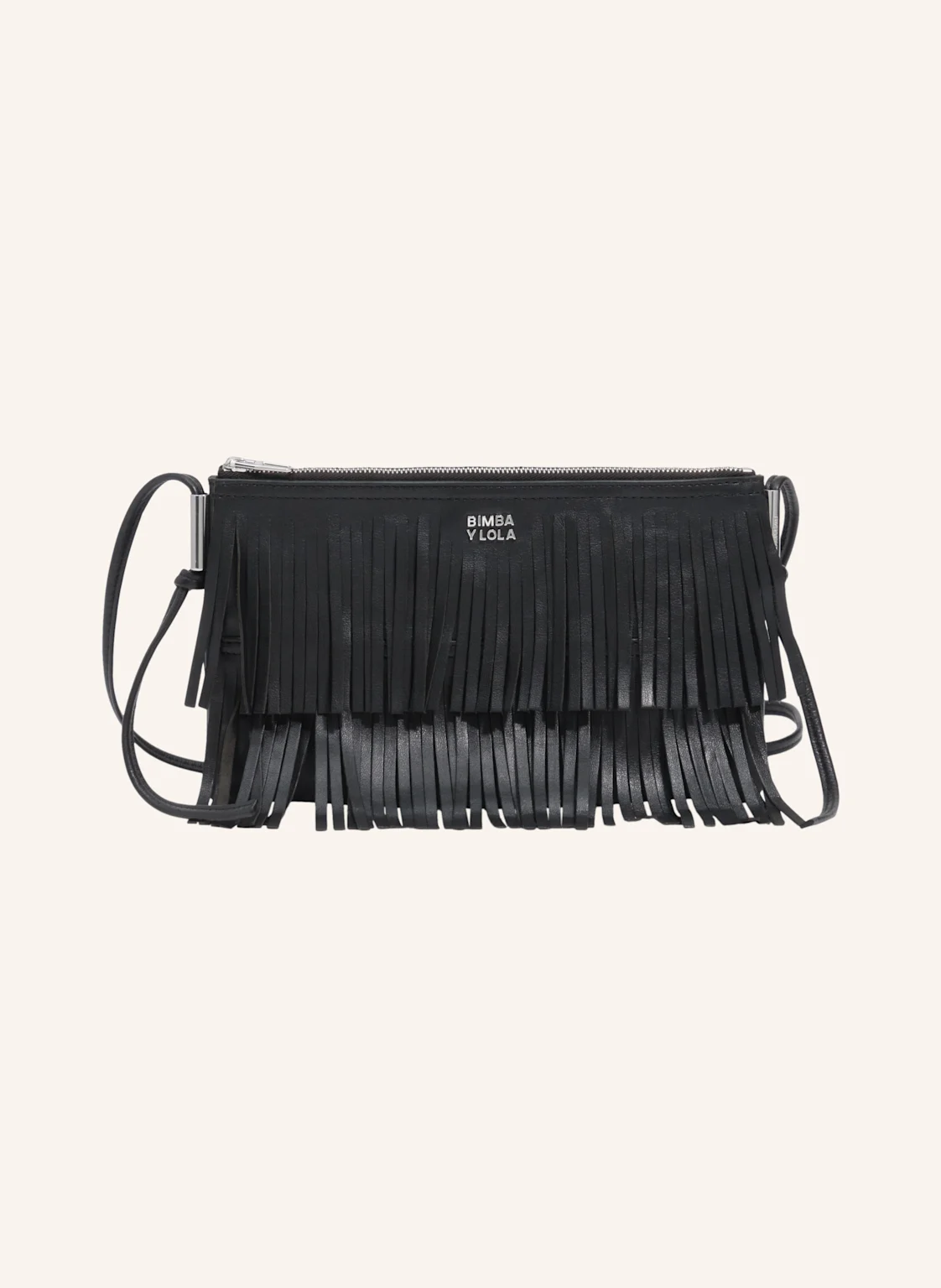 BIMBA Y LOLA Leder-Clutch
