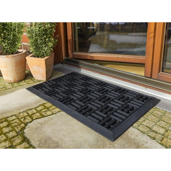 Fußmatte »Dynamic«, Höhe: 1,4 cm, Rutschfest, Gummi