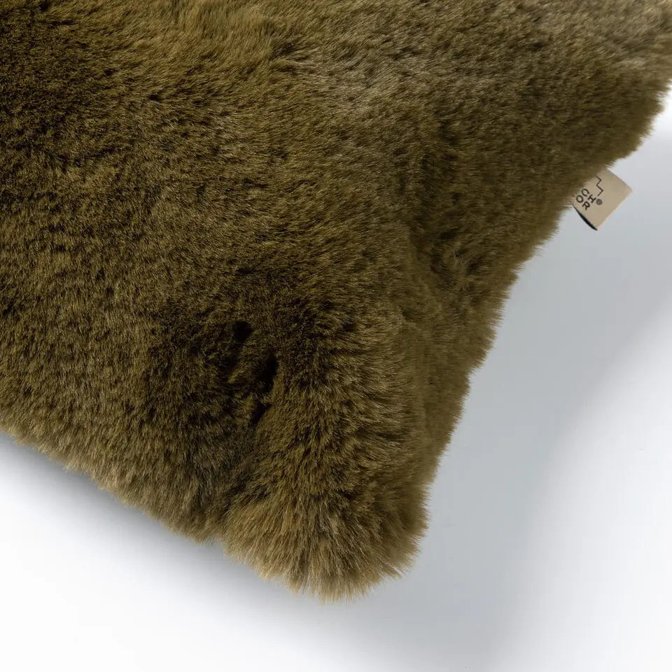 Kussenhoes Zaya - Military Olive - 30x50 cm