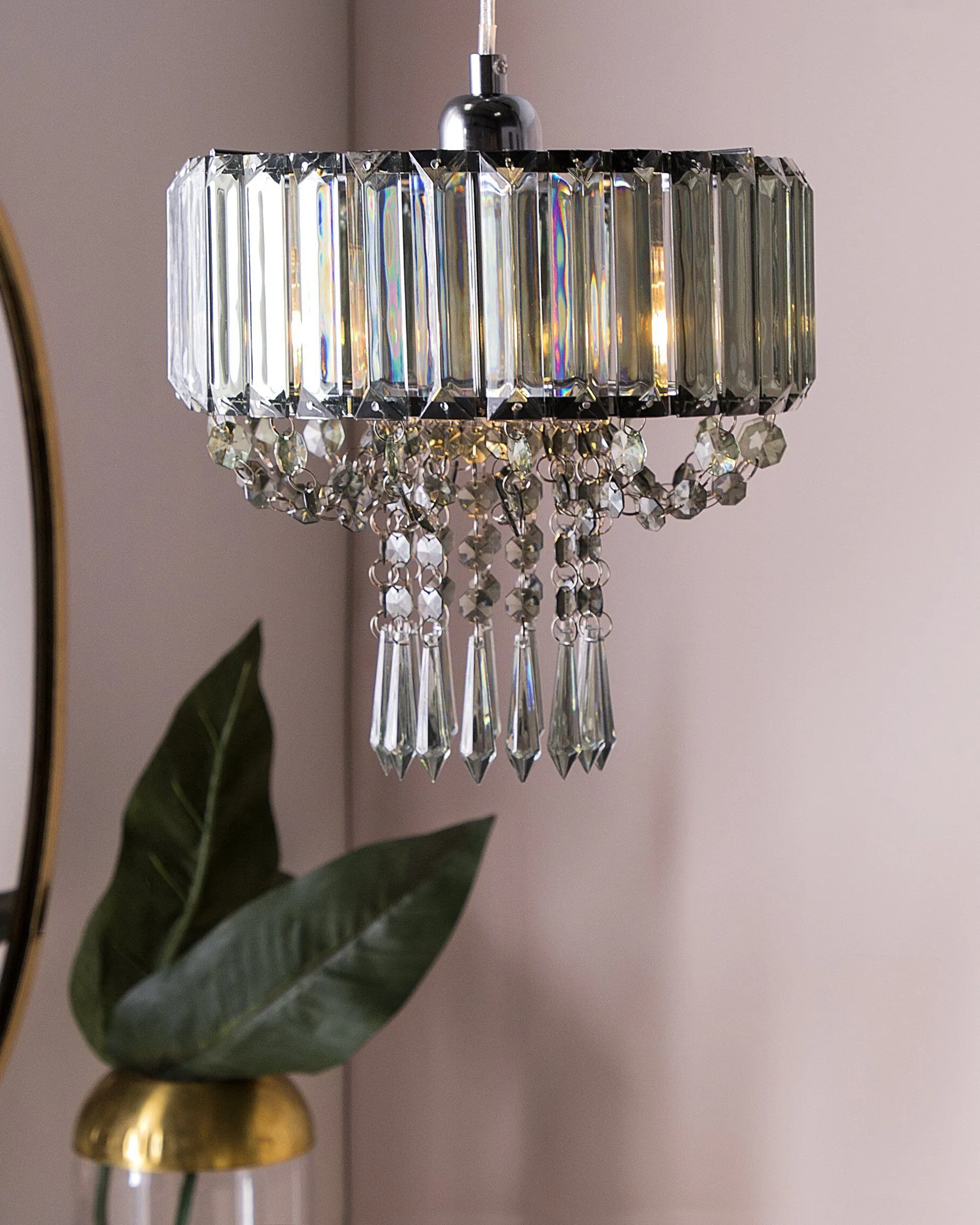 Chandelier ADORN Metal Light Grey