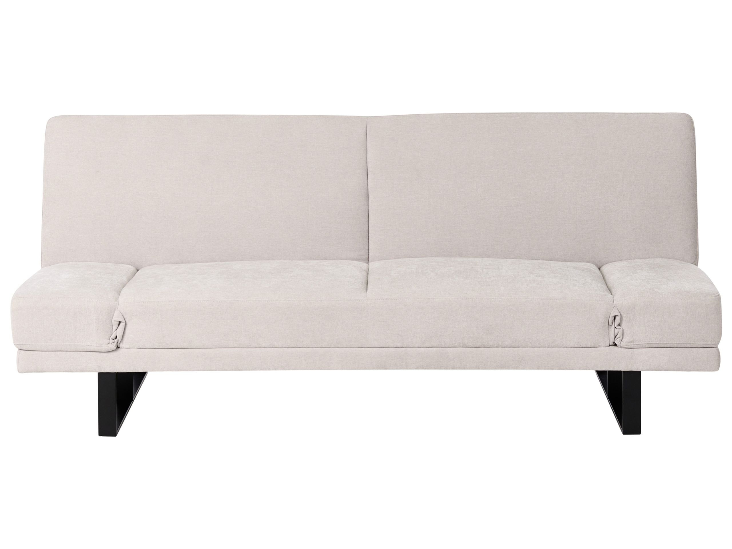 Sofa kanapa rozkładana 3-osobowa beżowa
