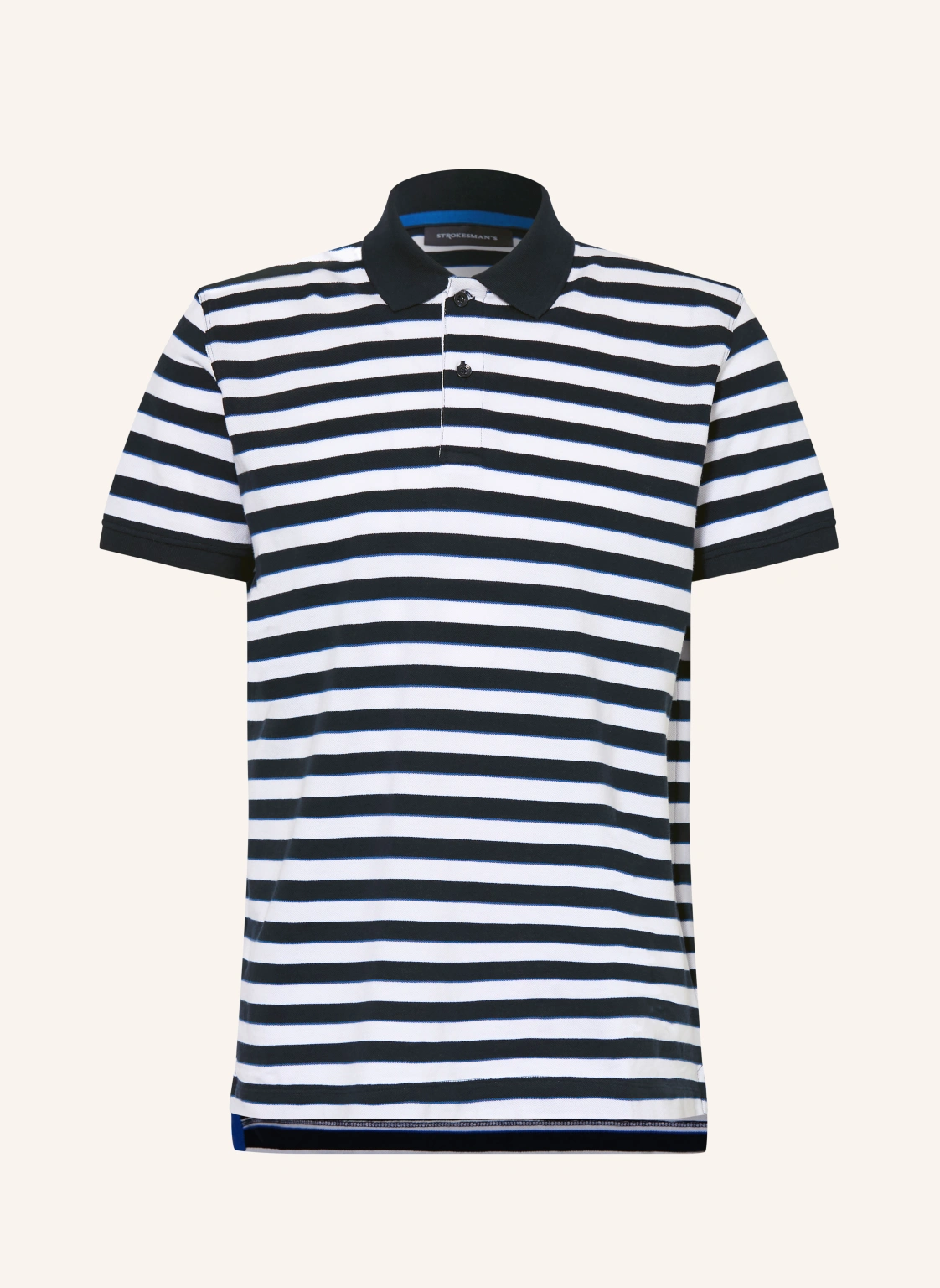 STROKESMAN'S Piqué-Poloshirt