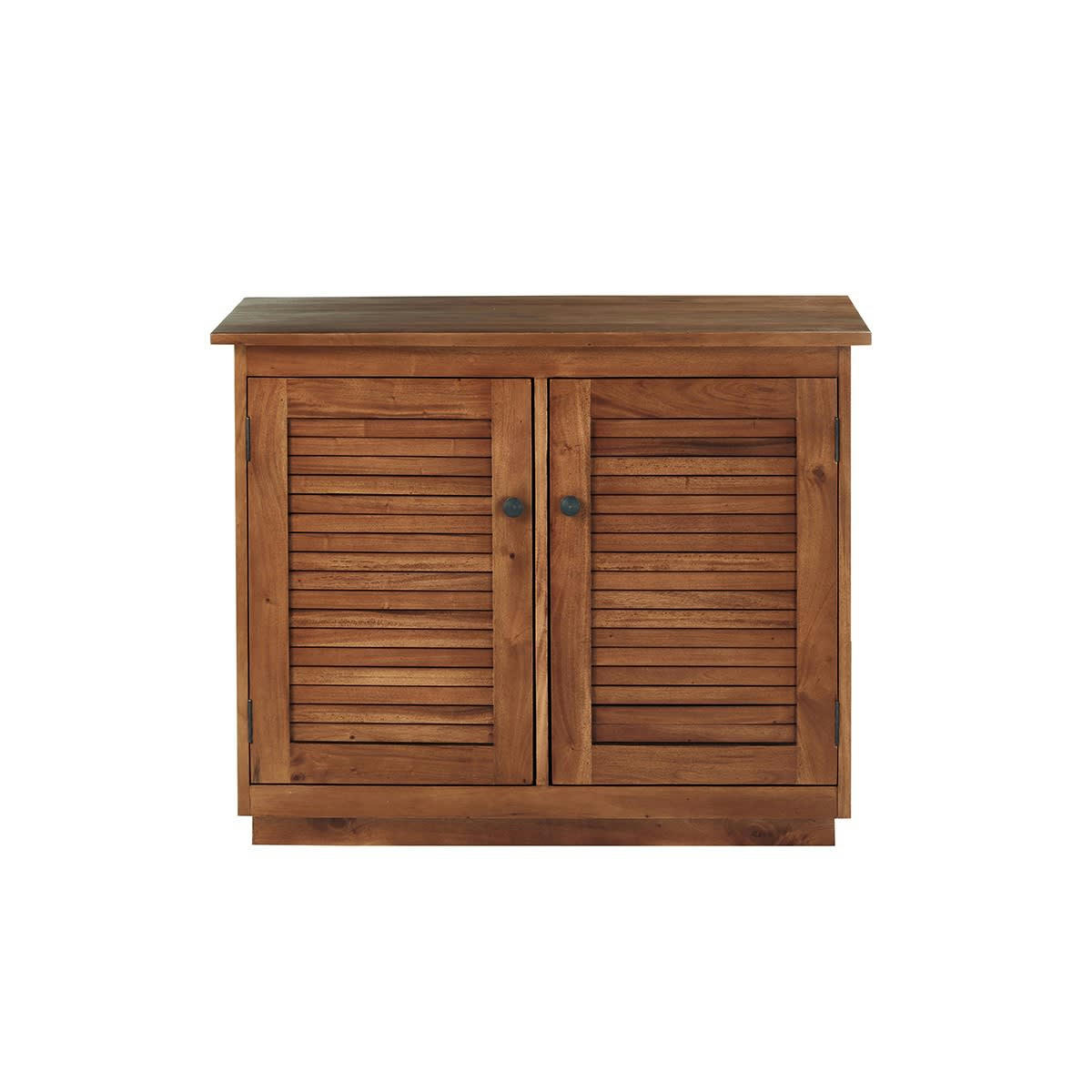 NEWPORT - Meuble sous vasque en acajou massif 97 cm