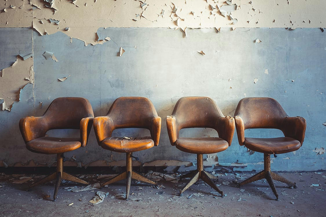 L'ATTENTE - Photographie d'art de Gaëtan Chambon 40x60 cm sur plexi