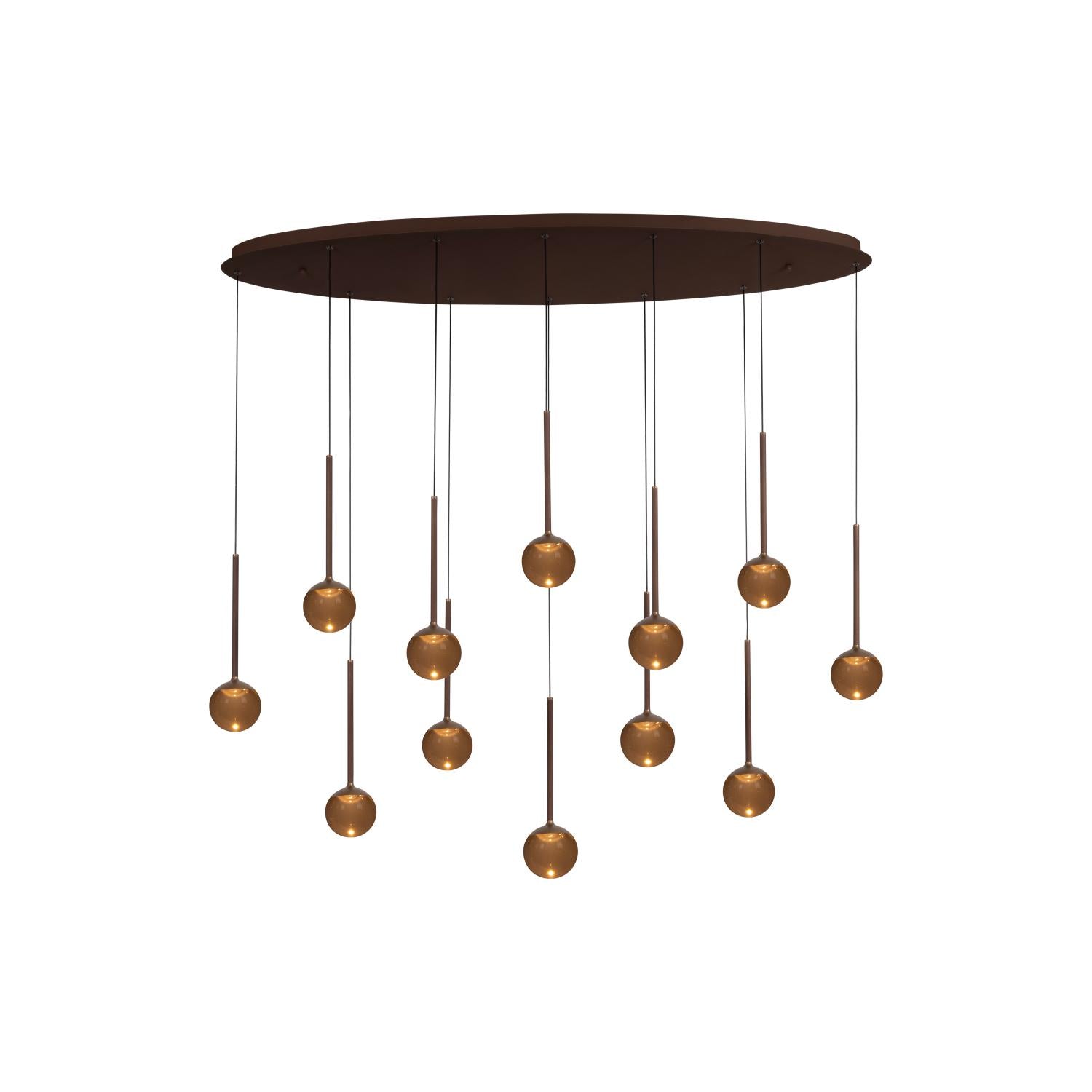 Lucide Premium CALINA Hanglamp - Koffie