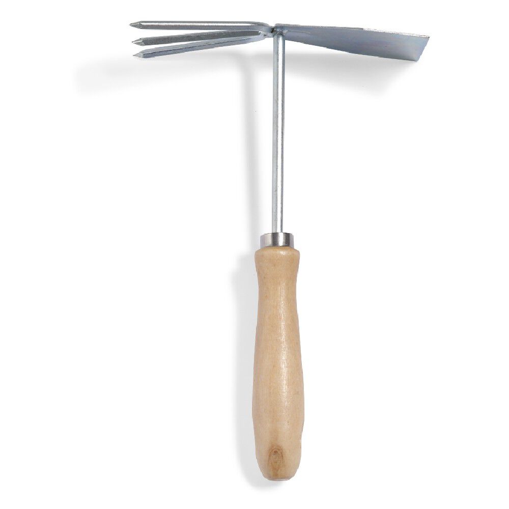 Serfouette métal manche bois L30cm