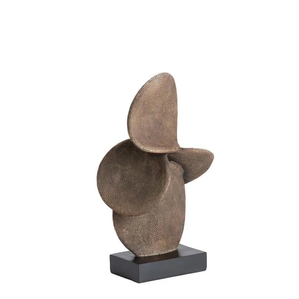 Ornament Axis - Donkerbruin - 28x19x45cm