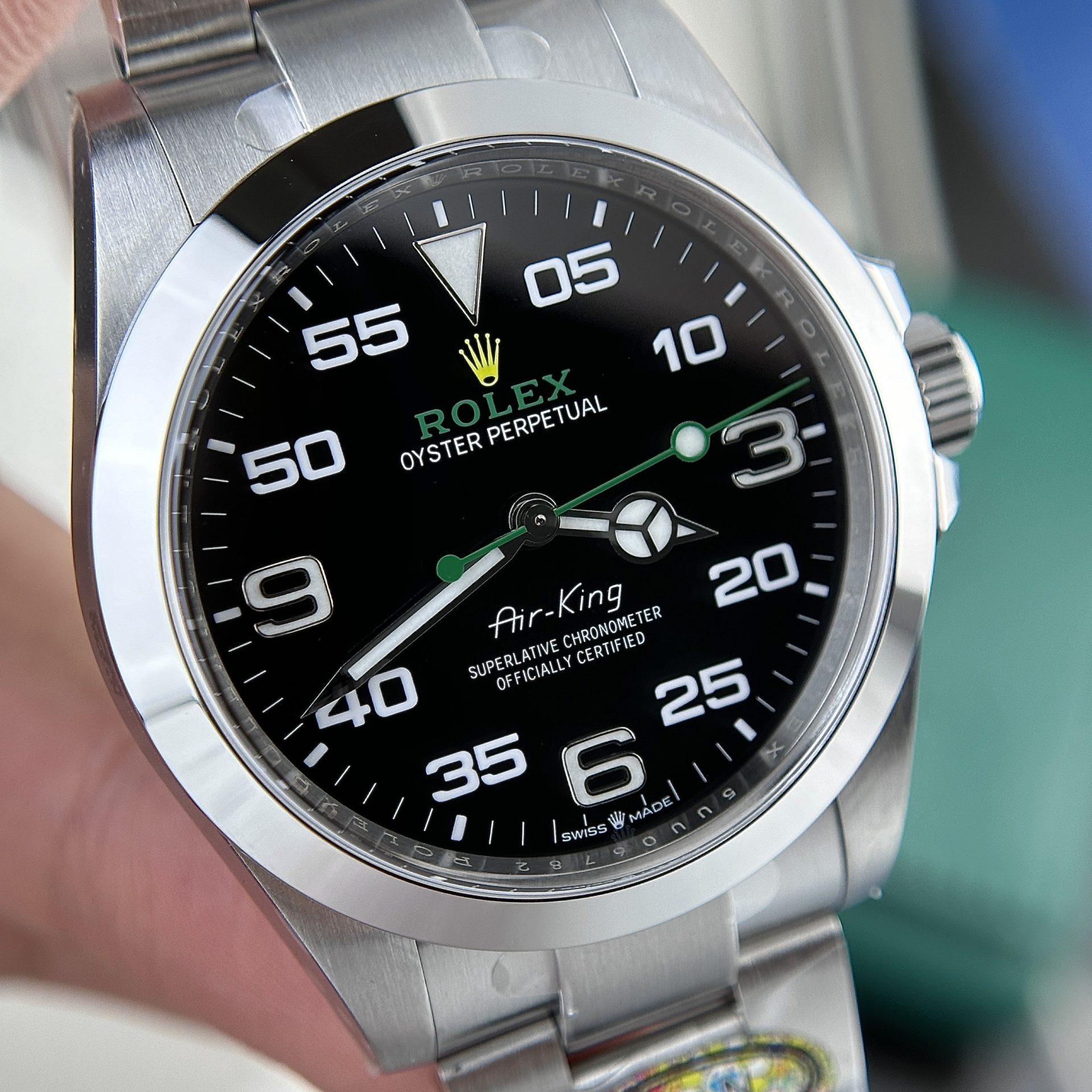 Rolex Air-King 126900 904L Steel Black Dial 40mm Oyster Super Clone