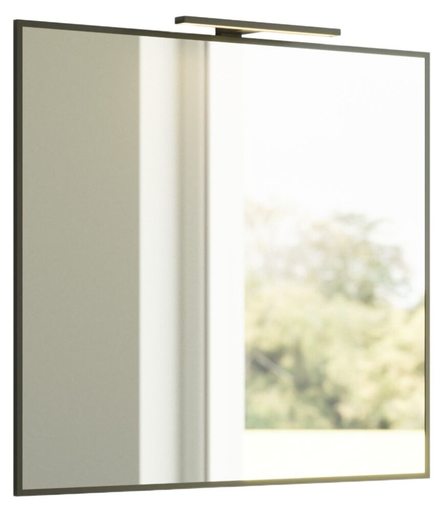 SPEIL SCANBAD SELECT MED LIBRA LAMPE SVART 80CM