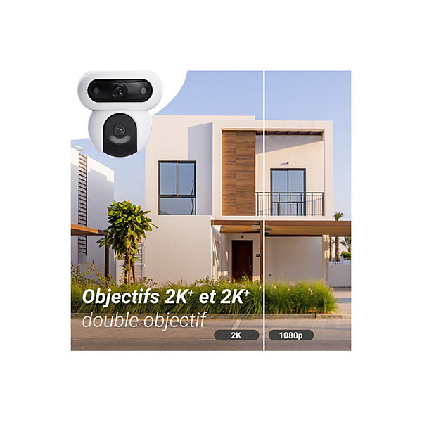 Caméra de surveillance Ezviz exterieure motorisee double optique H90 2K