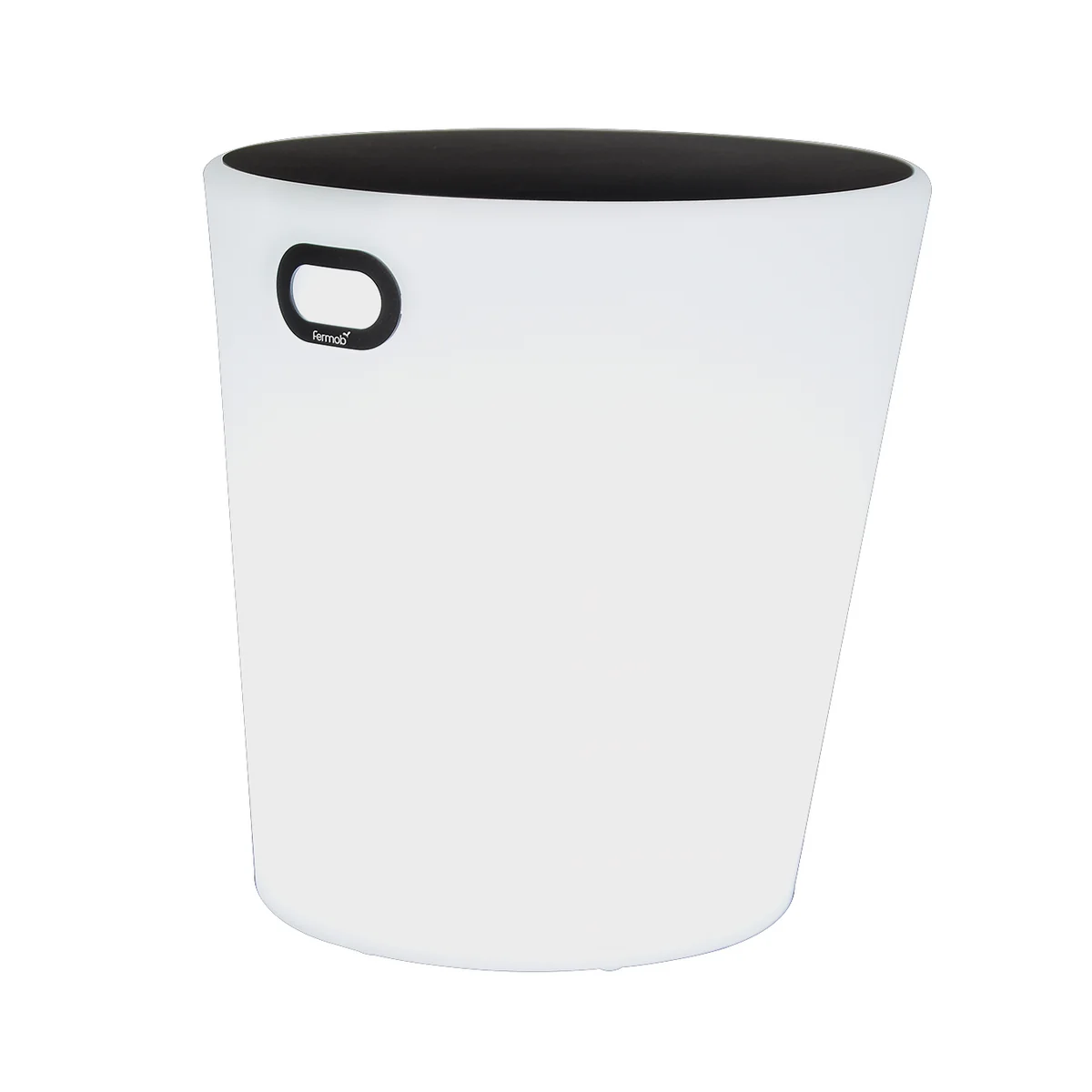 Fermob - Inouï LED-Leuchthocker, H 44 cm, anthrazit