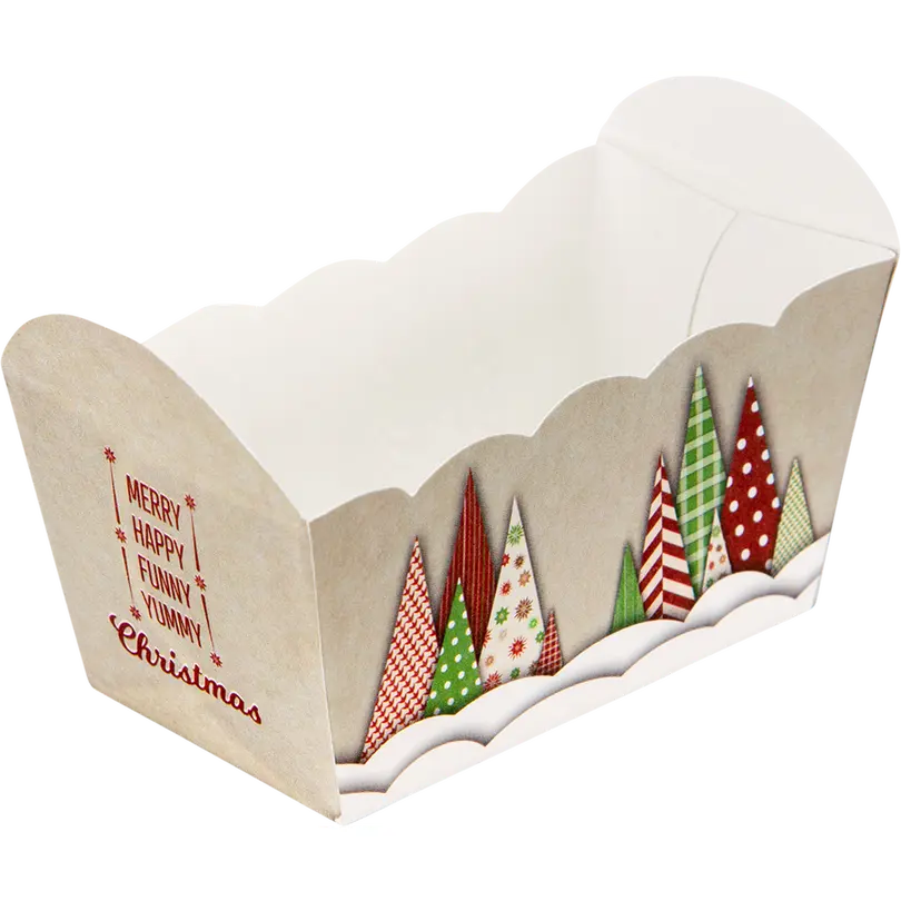 Papierförmchen 10er-Set Yummy Christmas
