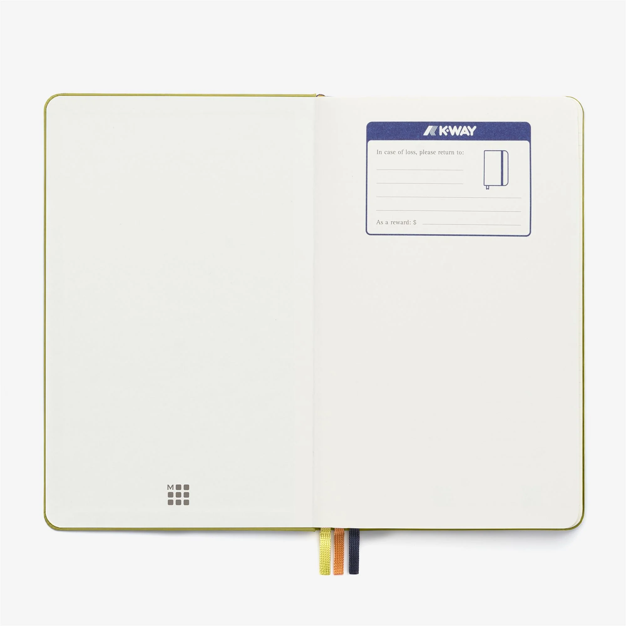 NOTEBOOK MOLESKINE FOR K-WAY