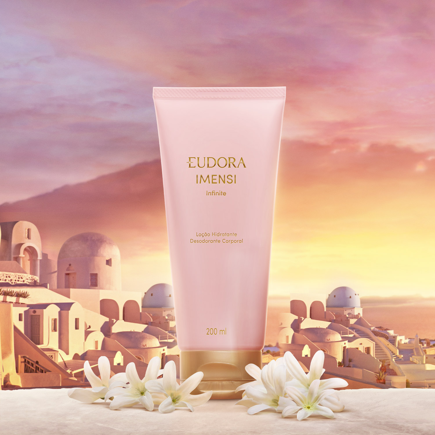 Loção Hidratante Desodorante Corporal Imensi Infinite 200ml