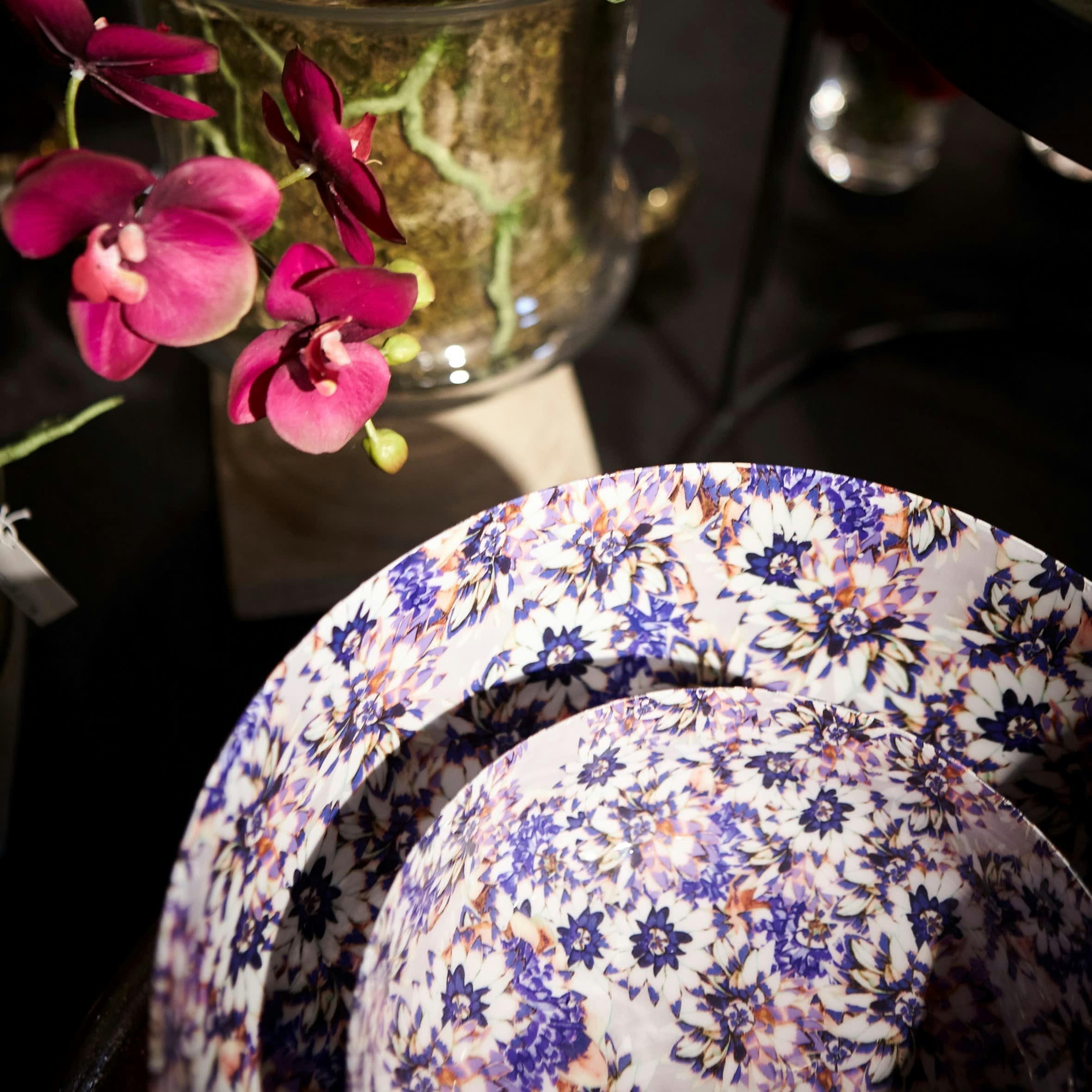 DAISY - Bol motif fleuri Daisy en fer D16cm