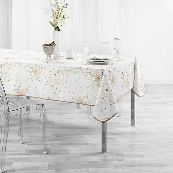 Nappe rectangulaire antitache et infroissable