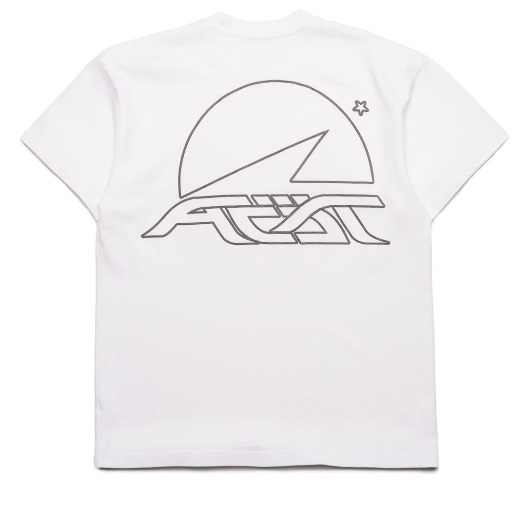 Always On Tour Rave Smile Tee - White