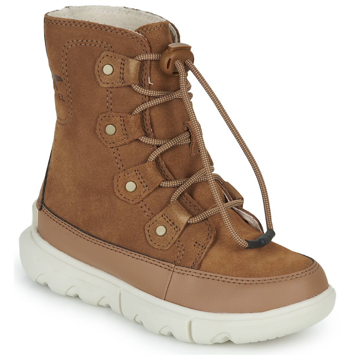 Sorel - YOUTH SOREL EXPLORER LACE WP - Camel