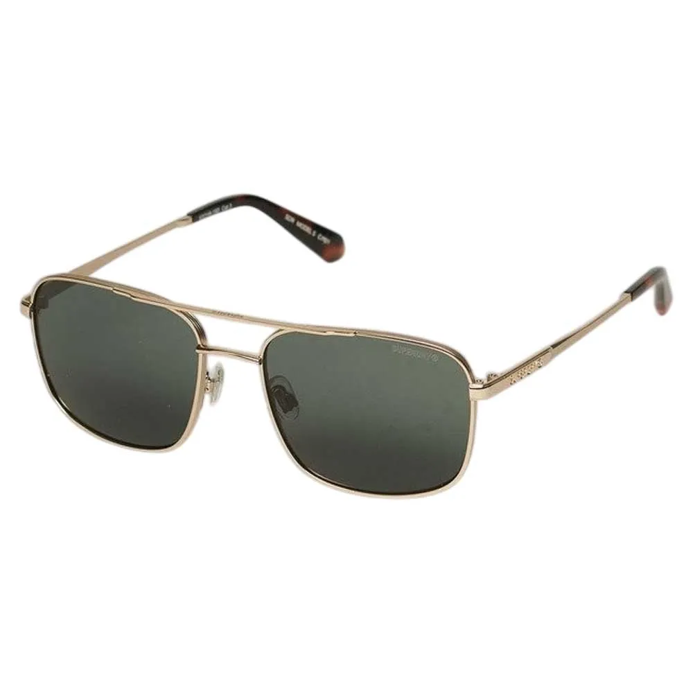 Superdry Square Metal Aviator sunglasses