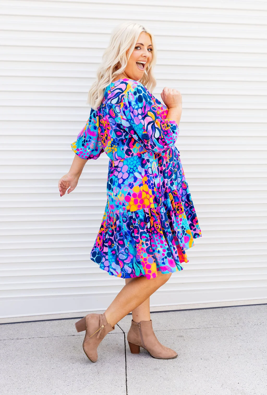 Ziggy Dress in Remix by Kasey Rainbow