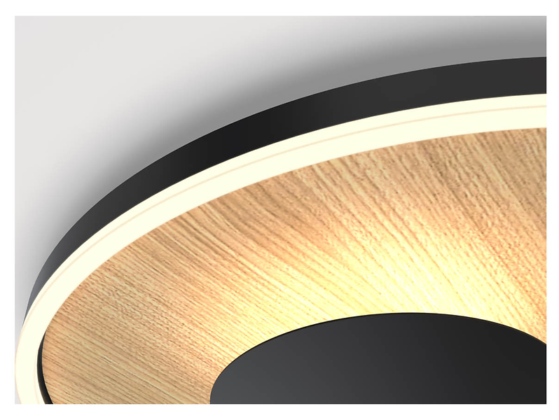 Lampa sufitowa Reims LED 3-punktowa metalowa czarna