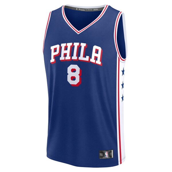 Paul George Philadelphia 76ers  Youth Fast Break Replica Player Jersey - Icon Edition - Royal