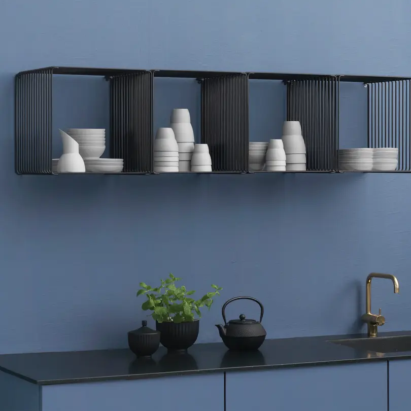 Wandregal Panton Wire