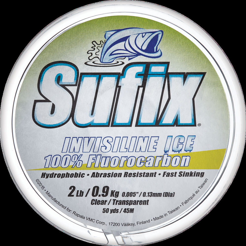 Sufix Ice Fishing Invisiline Fluorocarbon Fishing Line