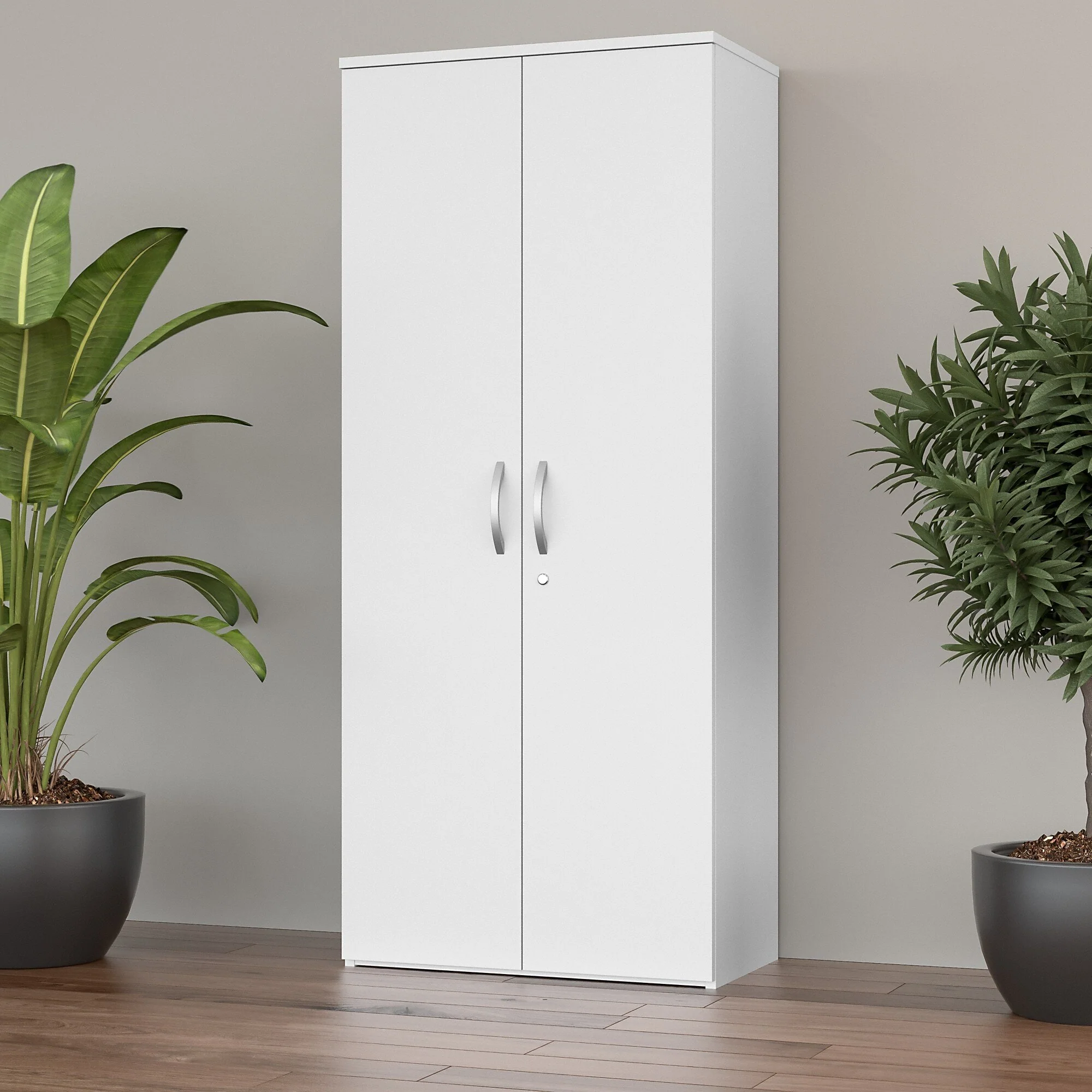 Studio C 29W Tall 2 Door Storage Cabinet by Bush Business Furniture