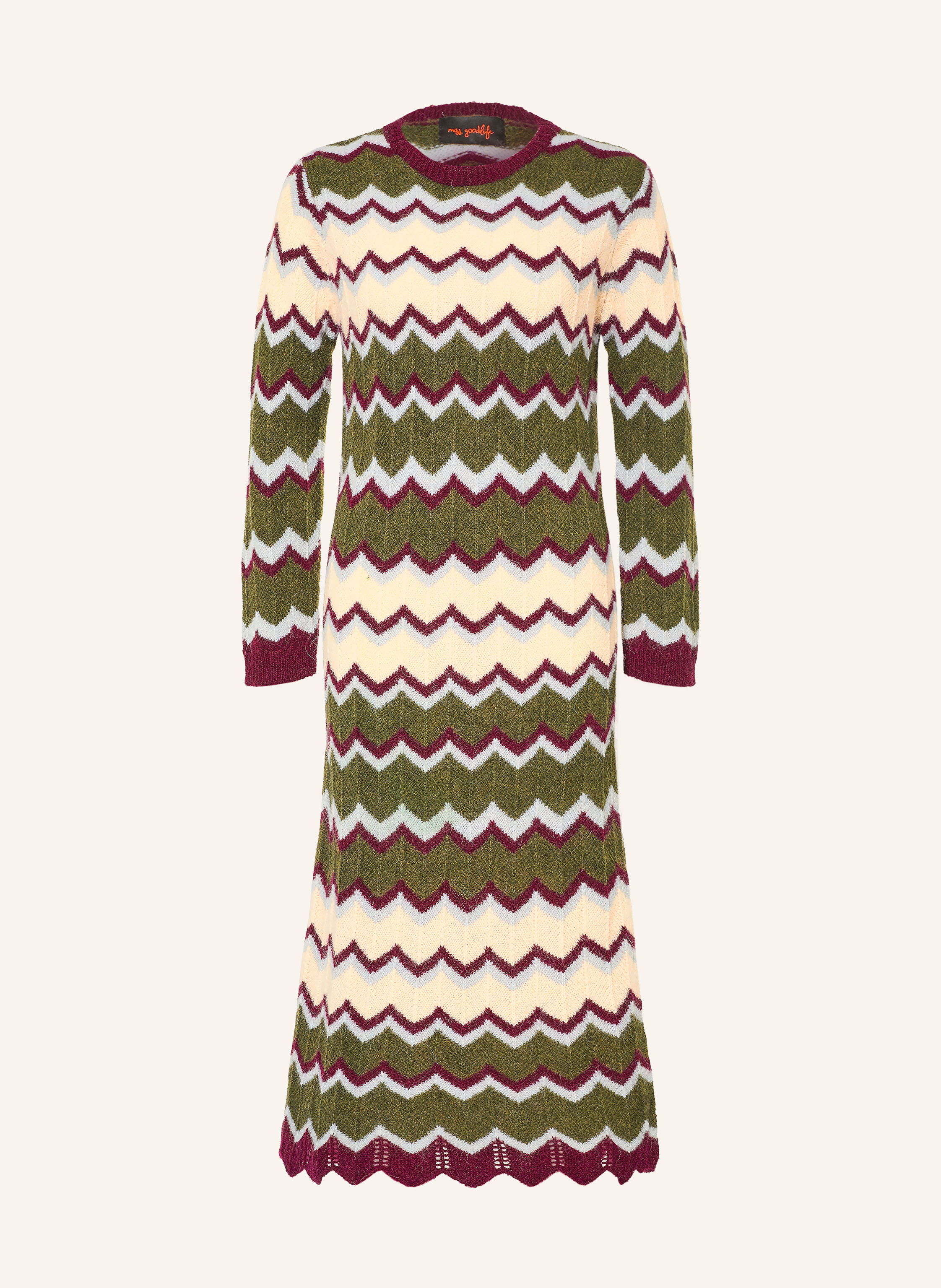 miss goodlife Strickkleid