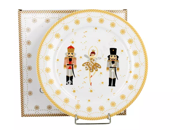 Talerz płytki (patera na ciasto) 27 cm Duo - Ballerina 15.CHB.TP