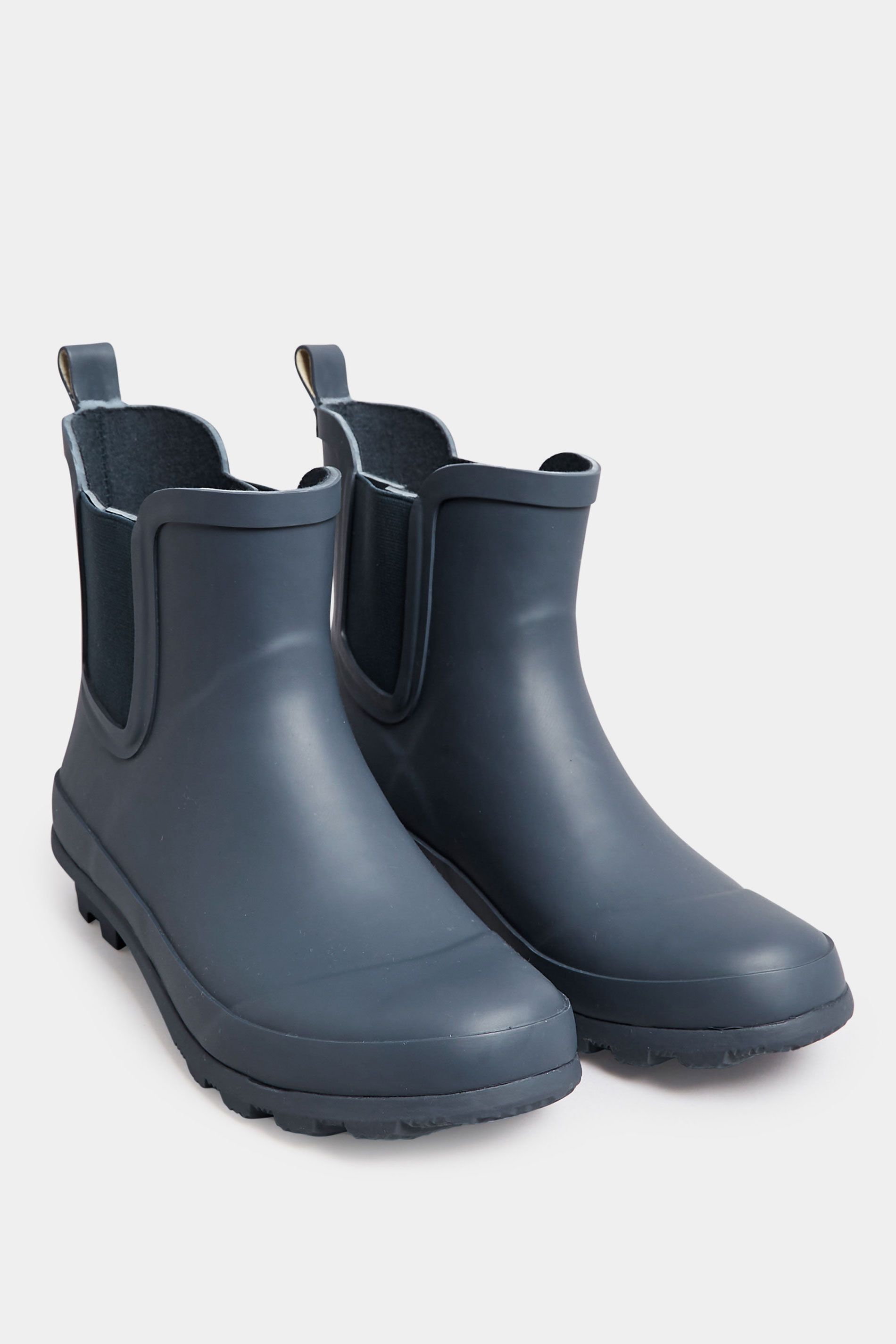 Yours Wide Fit Chelsea Welly Boots