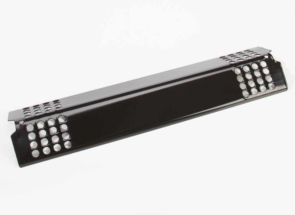 MASTER Chef Exact Fit Porcelain Steel BBQ Heat Plate Shield, E Series,  3 7/8 x 16 5/8-in