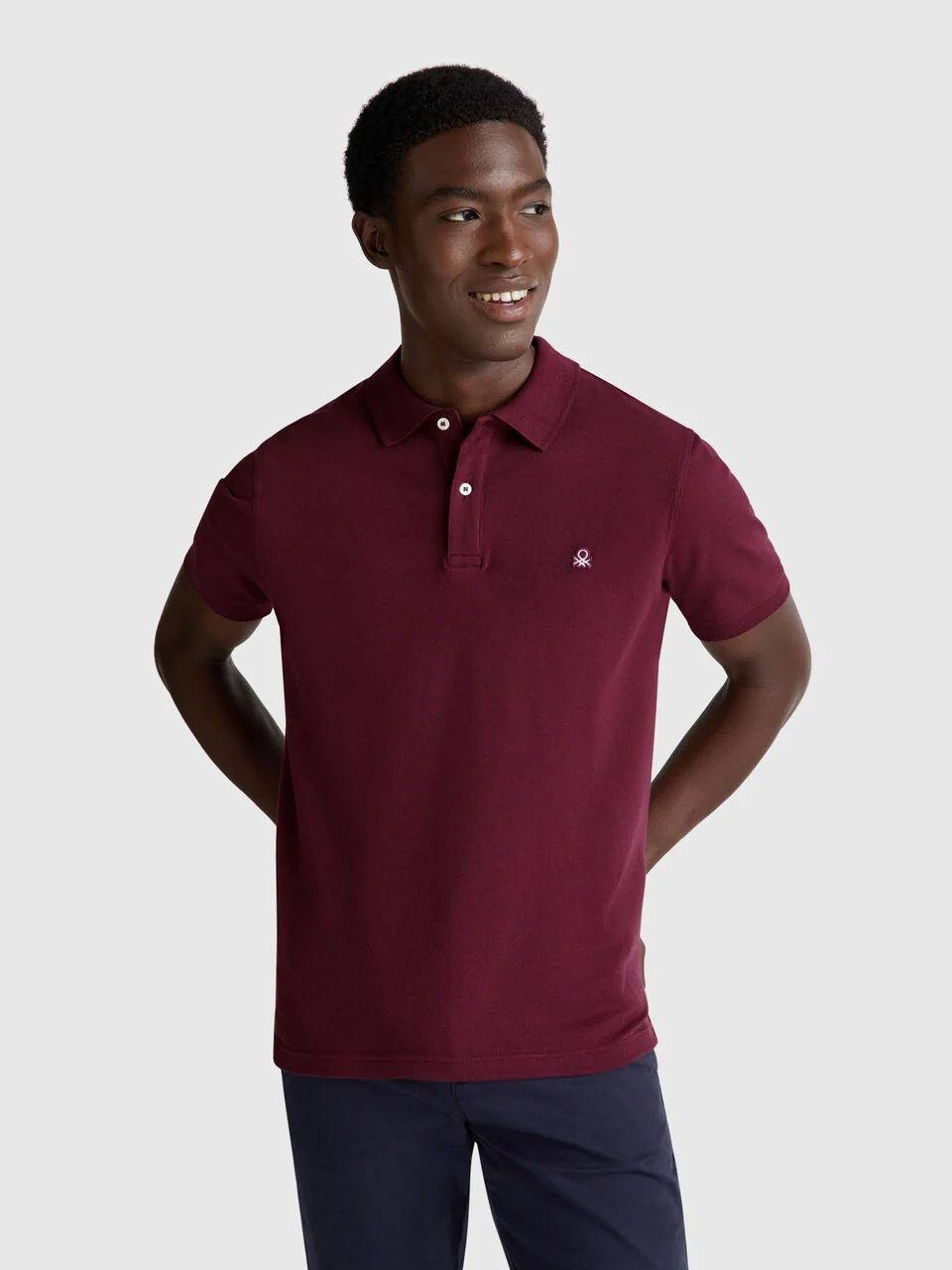 Slim fit polo