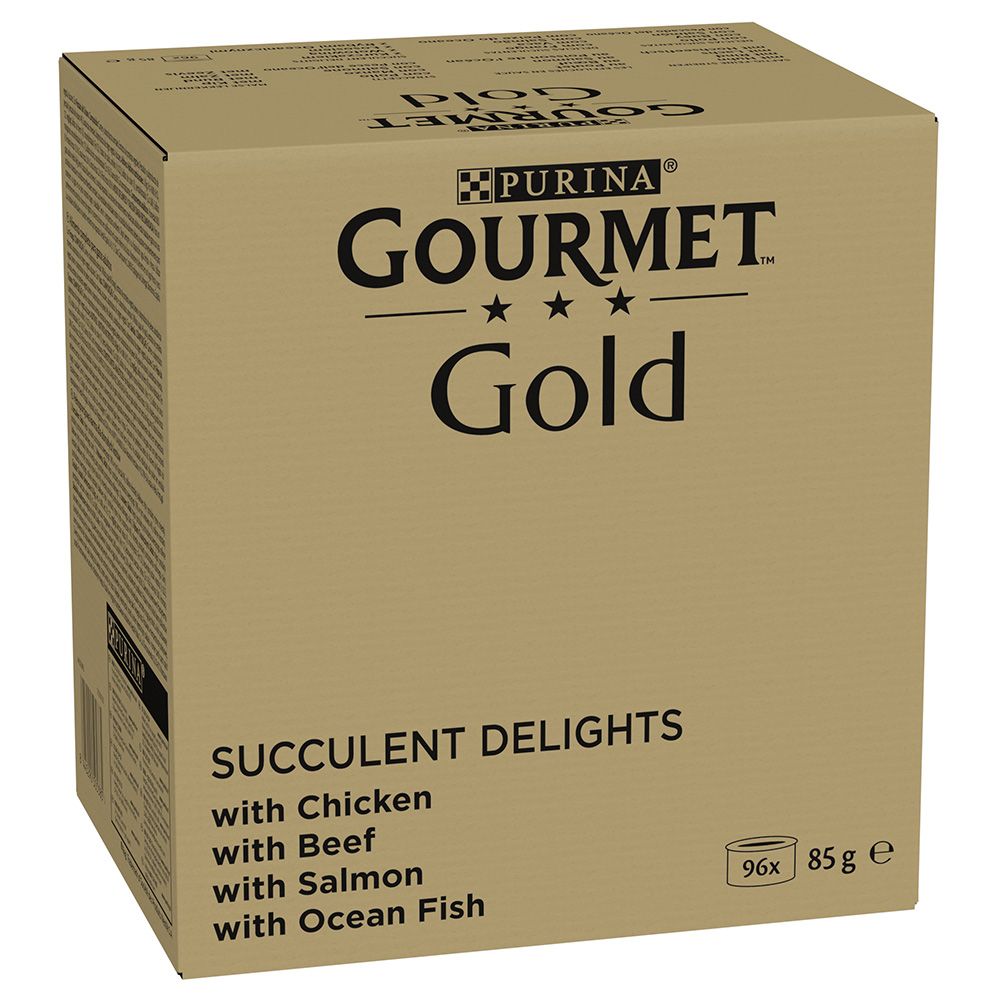 Gourmet Gold Succulent Delights Jumbo Pack 96 x 85g
