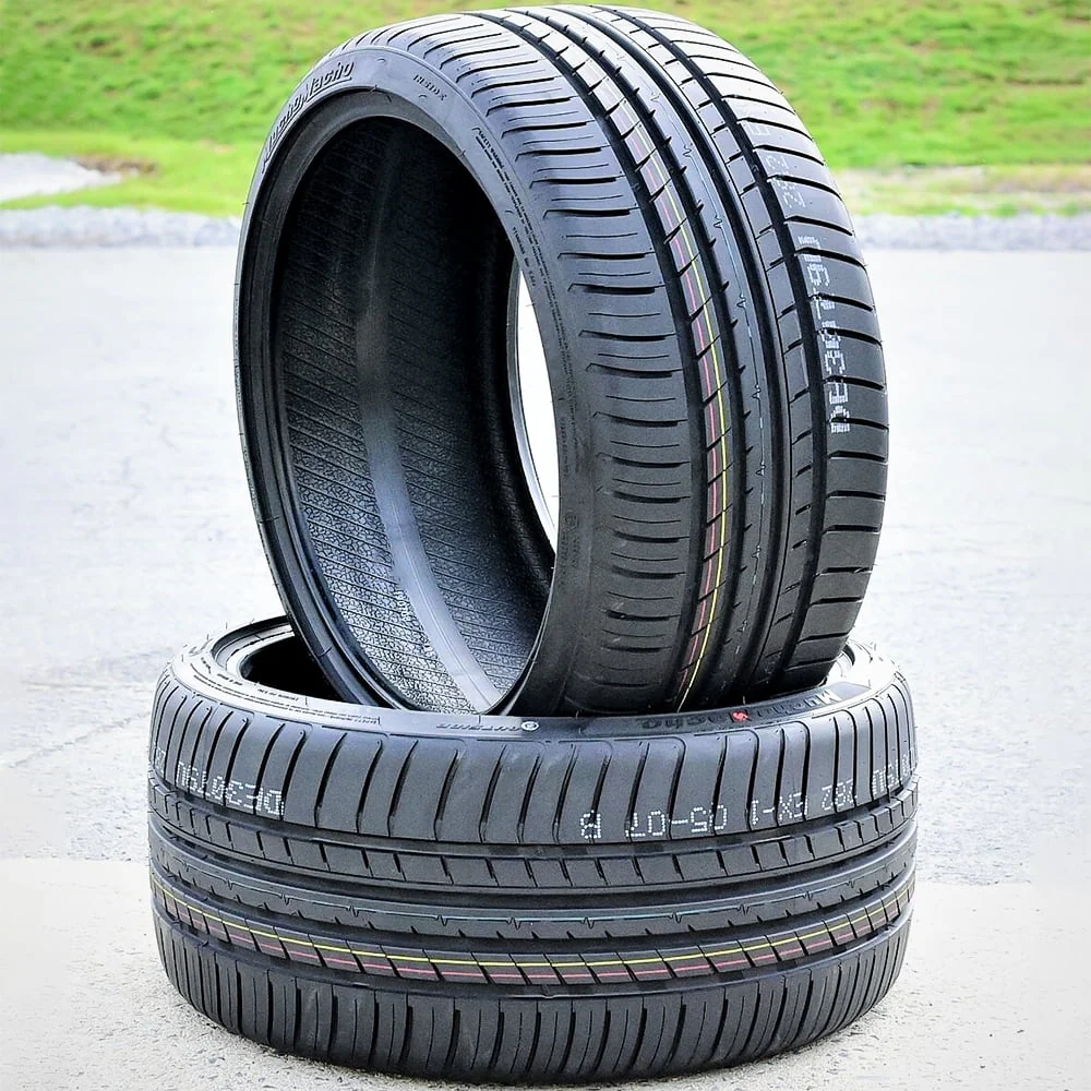 A pair of 2 (2 275/35R20 102Y ZR XL A/S performance tires fit: 2005 Bentley Continental GT, 2006-07 Bentley Continental Flying Spur