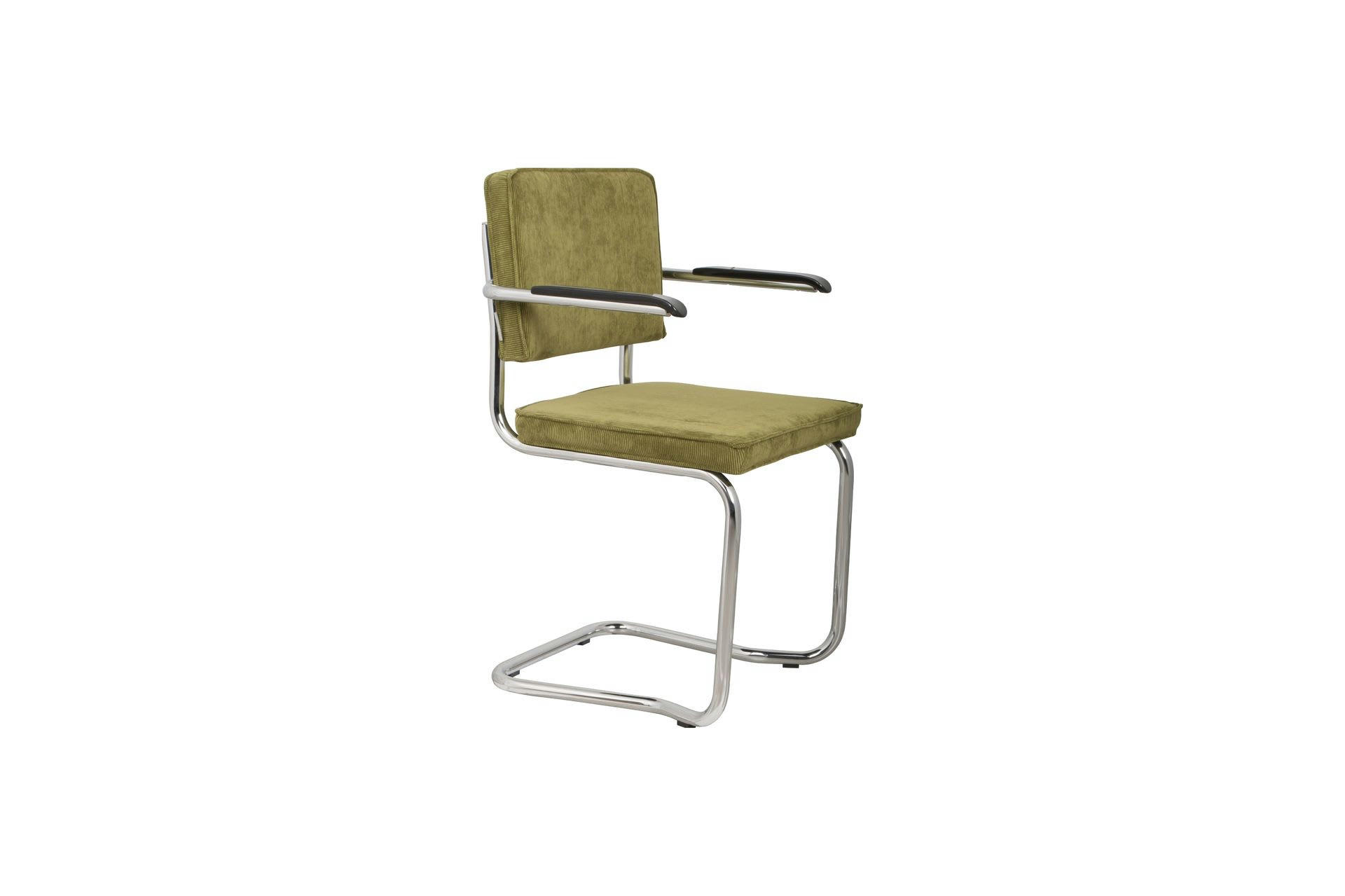 RIDGE RIB - Fauteuil en tissu vert