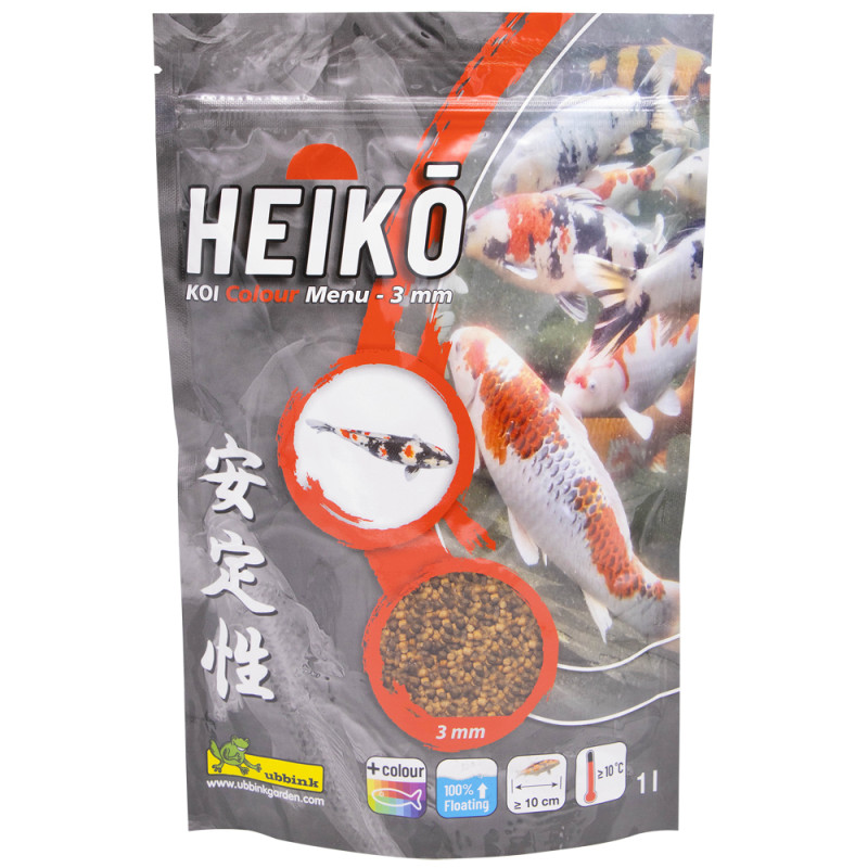 Nourriture pour carpes Heiko Koï Colour Menu 1 L