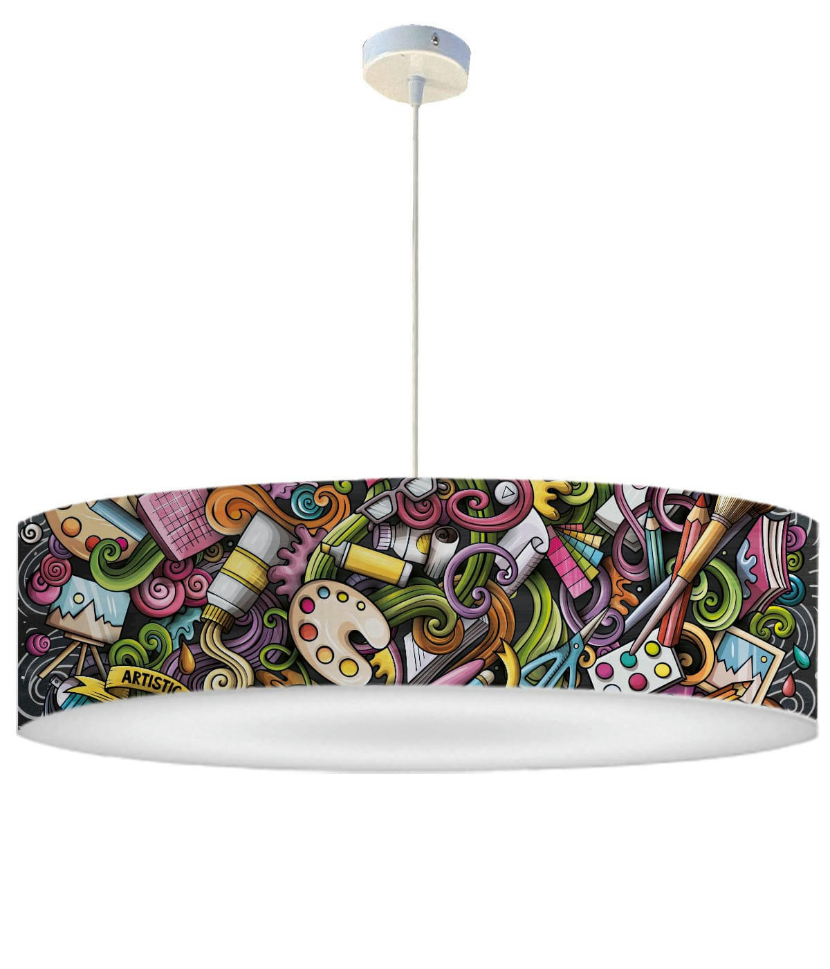 ENFANT - Suspension Enfant Graffiti D: 50 x H: 25