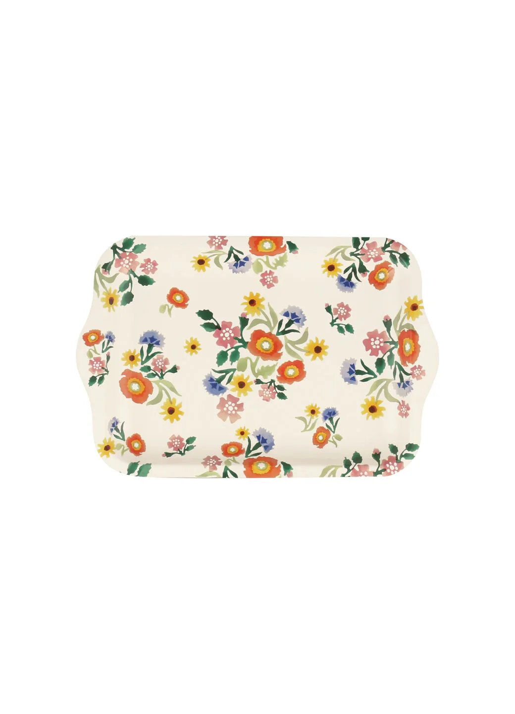 Poppies & Pinks Small Tin Tray