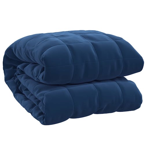 NNEVL Weighted Blanket Blue 152x203 cm 11 kg Fabric